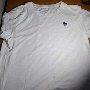 Abercrombie kids shirt white